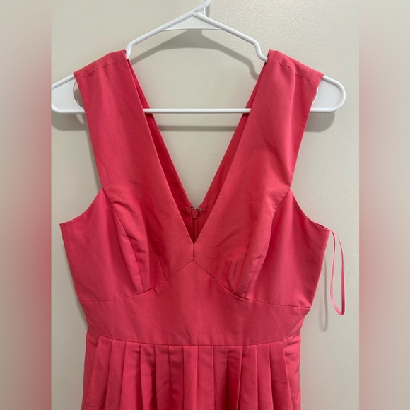 NWT J.Crew V-Neck A-Line Faille Party Dress Size 2 - Picture 4 of 10